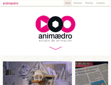 Tablet Screenshot of animaedro.com